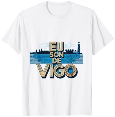 «Eu son de Vigo» – Diseño gallego Camiseta
