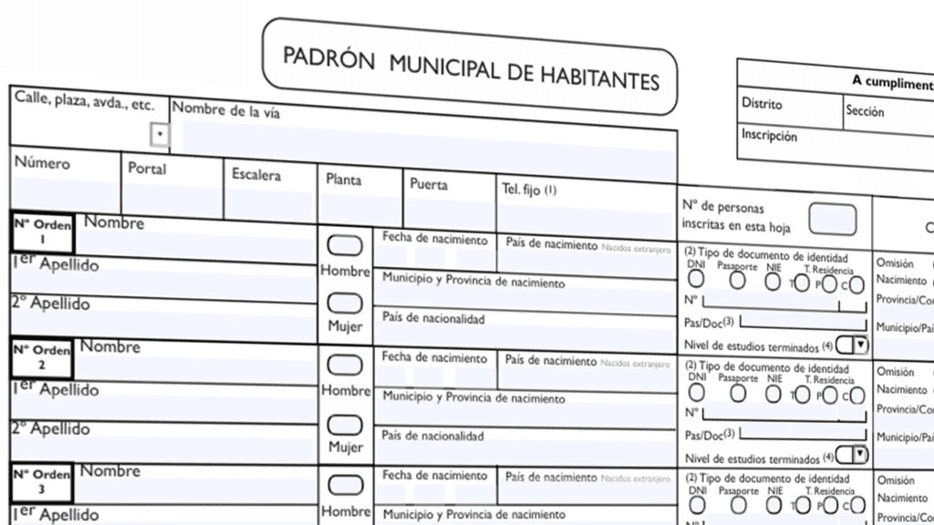 Empadronamiento Vigo